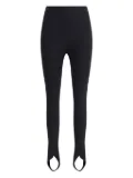 Cruna bracket stirrup leggings - Black
