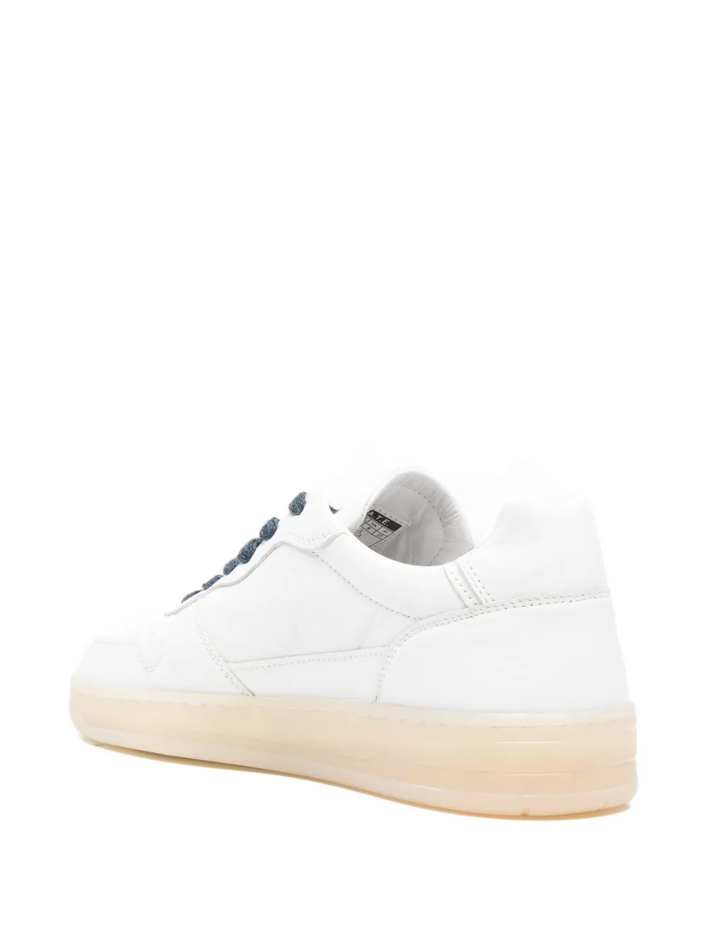 D.A.T.E. logo-detailing leather sneakers White