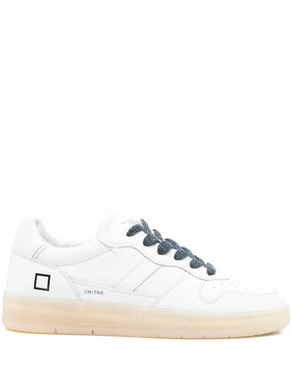 D.A.T.E. logo-detailing leather sneakers White