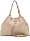 Gucci Pre-Owned 2016-2025 Guccissima Braided Peggy tote bag - White