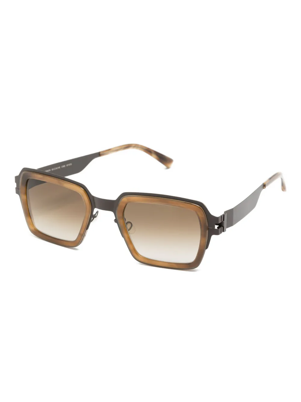 Mykita geometric-frame sunglasses - Bruin