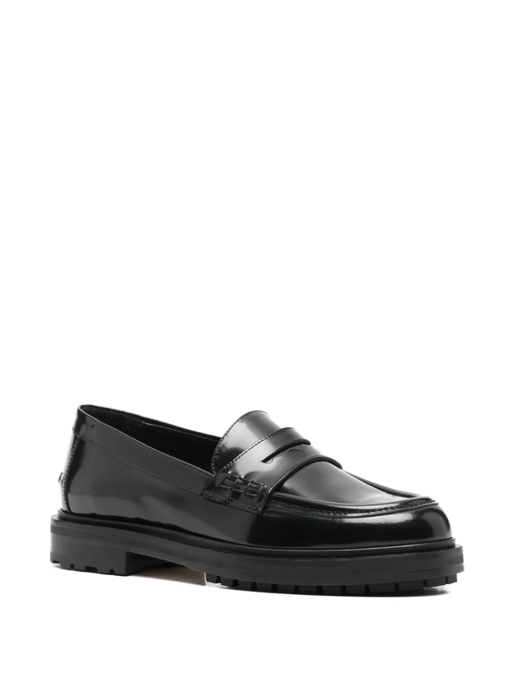 Aeyde Leon loafers Black