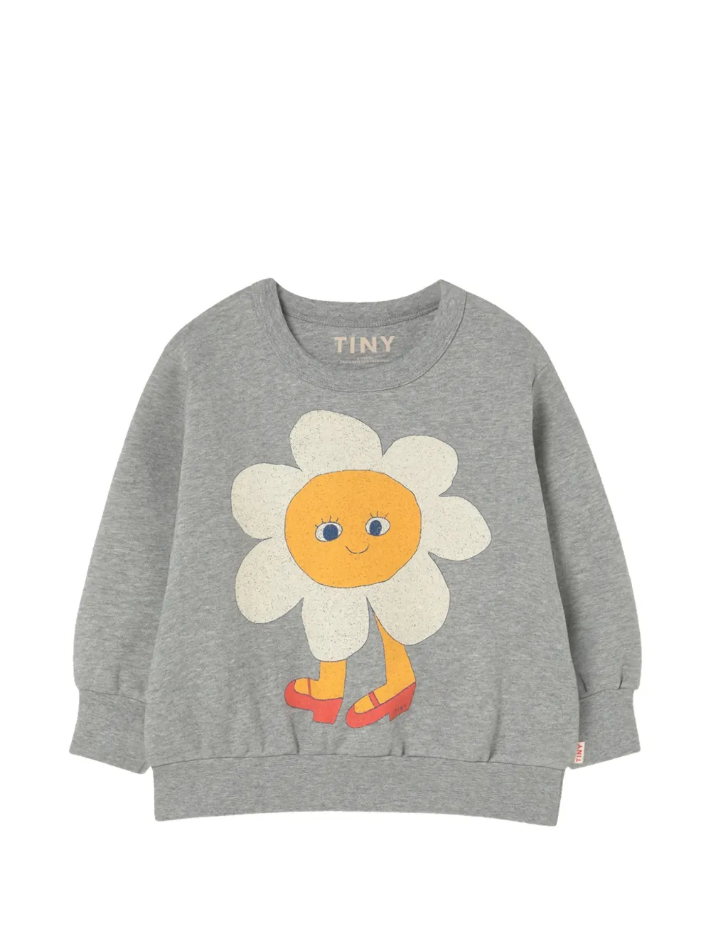 Tiny Cottons flower sweatshirt - Grigio