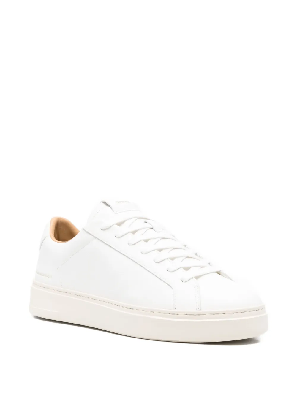 Crime London Leren sneakers Wit