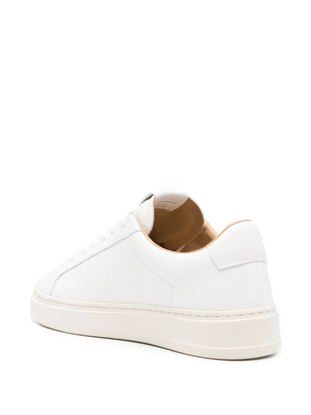 Crime London Leren sneakers Wit