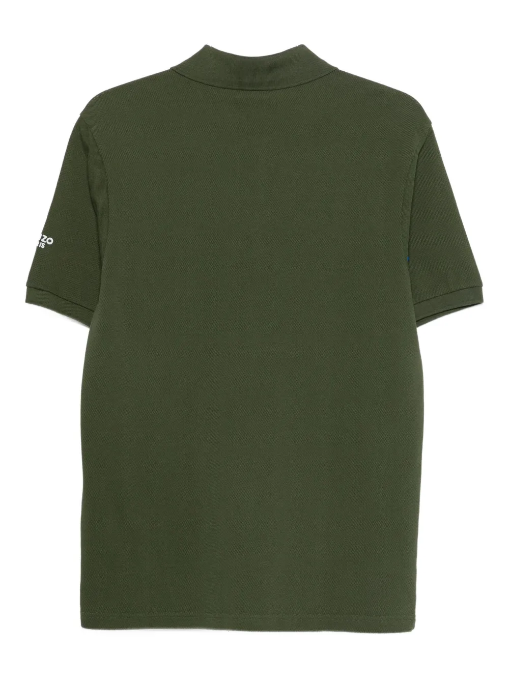 Kenzo Elephant-embroidered polo shirt - Groen