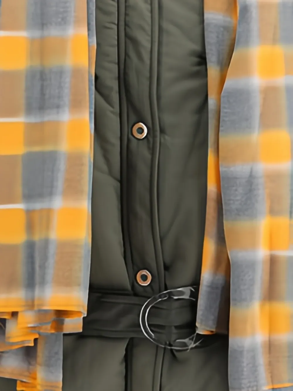 MARBELL Gewatteerd bikerjack Groen