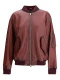 Valstar pocket-detail ribbed-cuff bomber jacket - Red