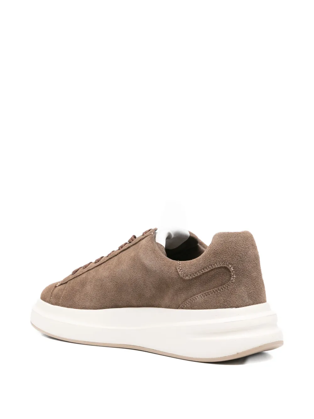 GUESS USA suede platform sneakers Brown