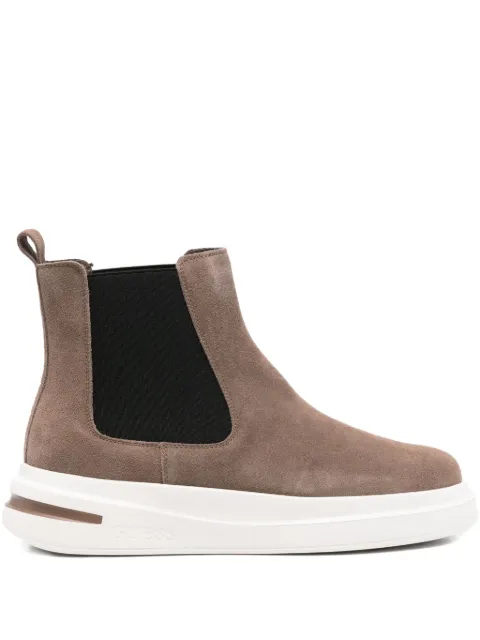 GUESS USA elasticated-panel platform boots 
