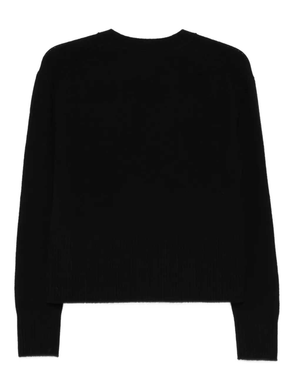 Closed ribbed wool cardigan | Cardigans | Image 2