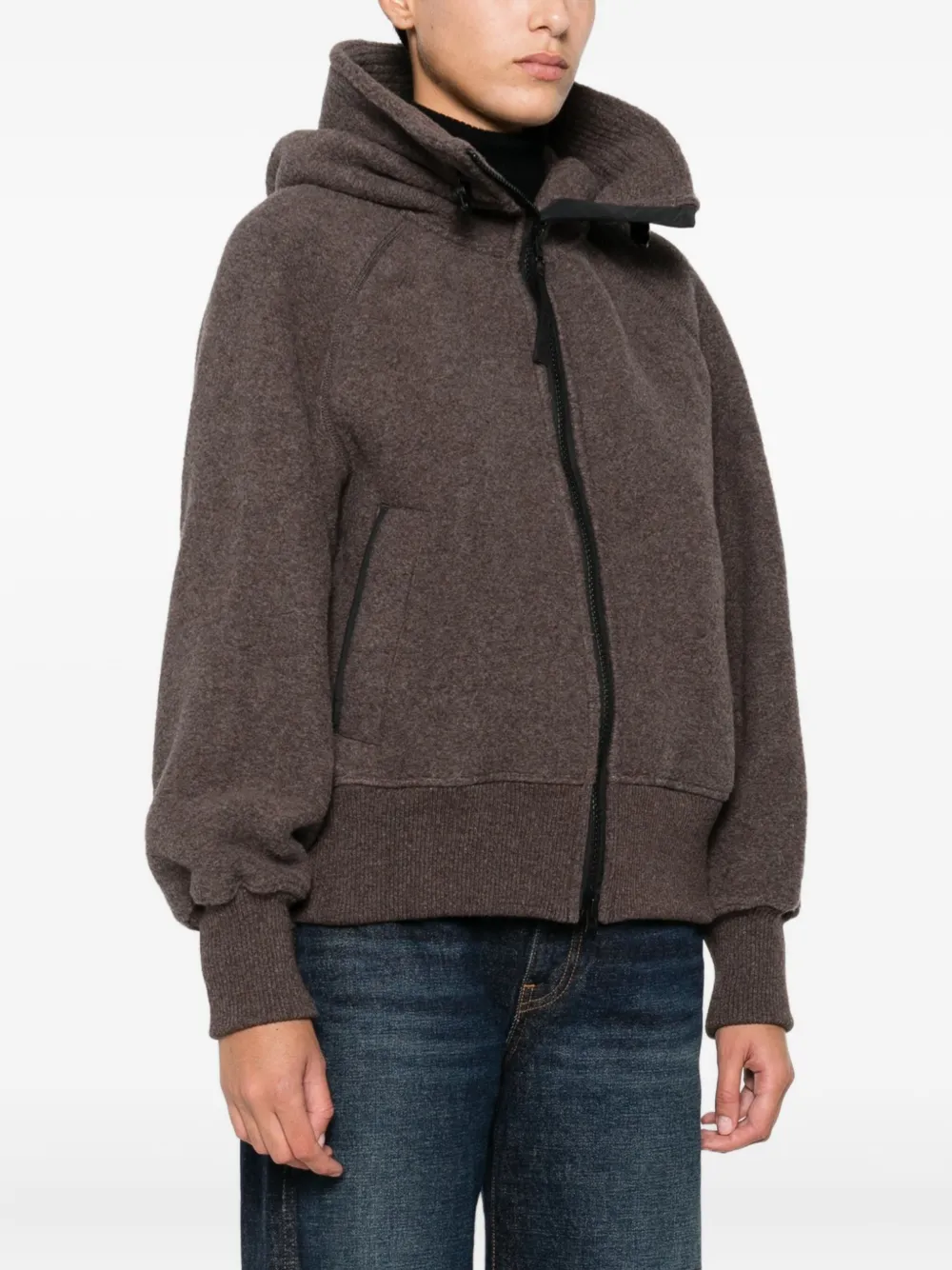 Canada Goose Chilliwack Wool Blend Bomber Jacket In Multi