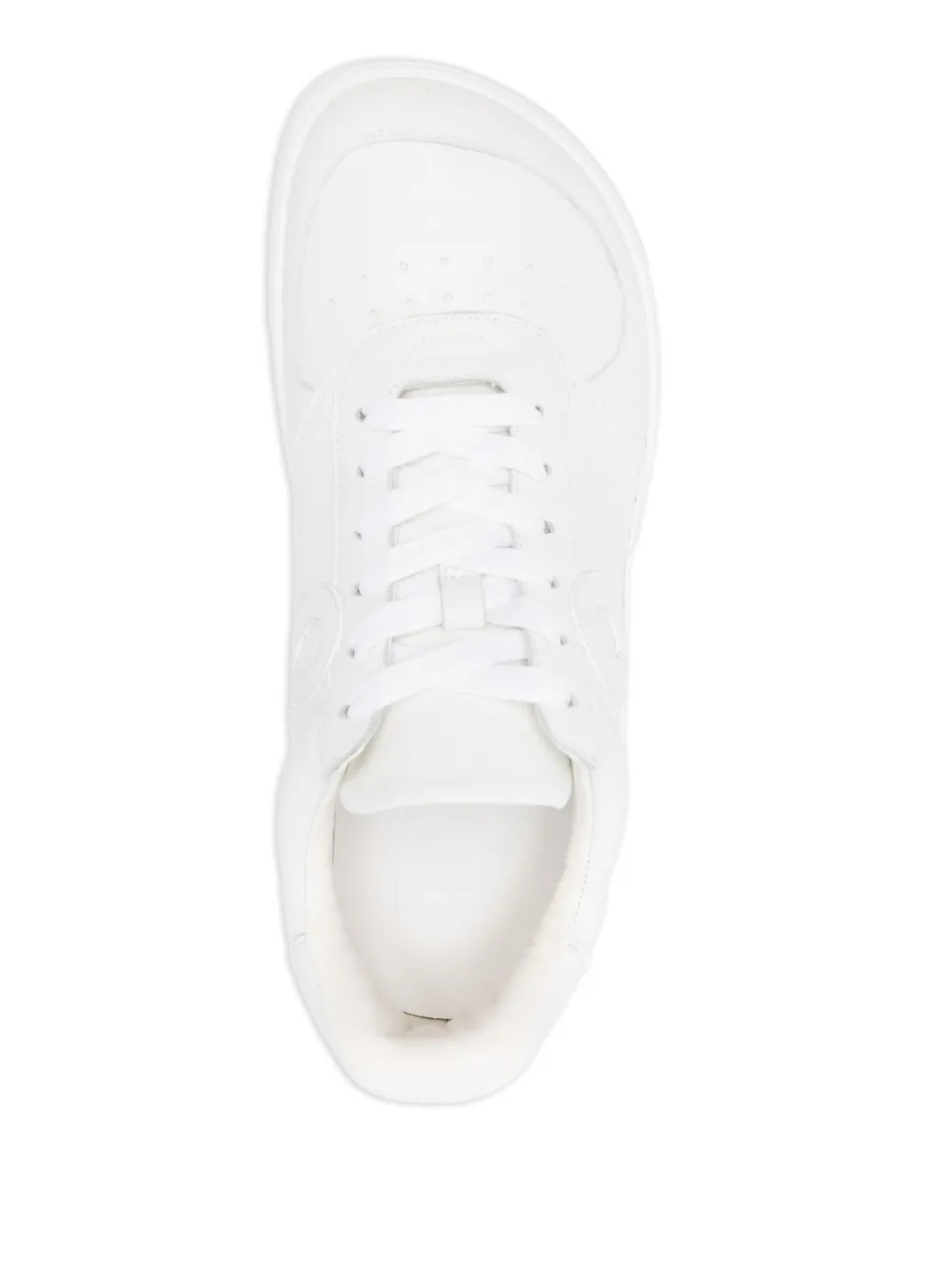 Loewe Jambo Sneakers In Soft Grained Calfskin In White