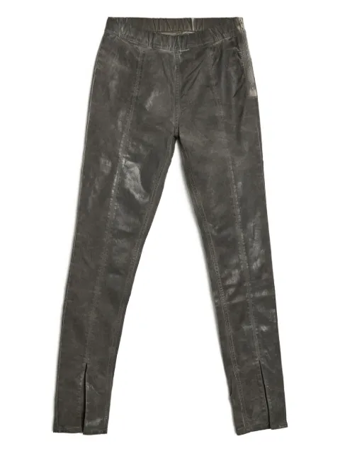 Rick Owens DRKSHDW split-hem denim leggings