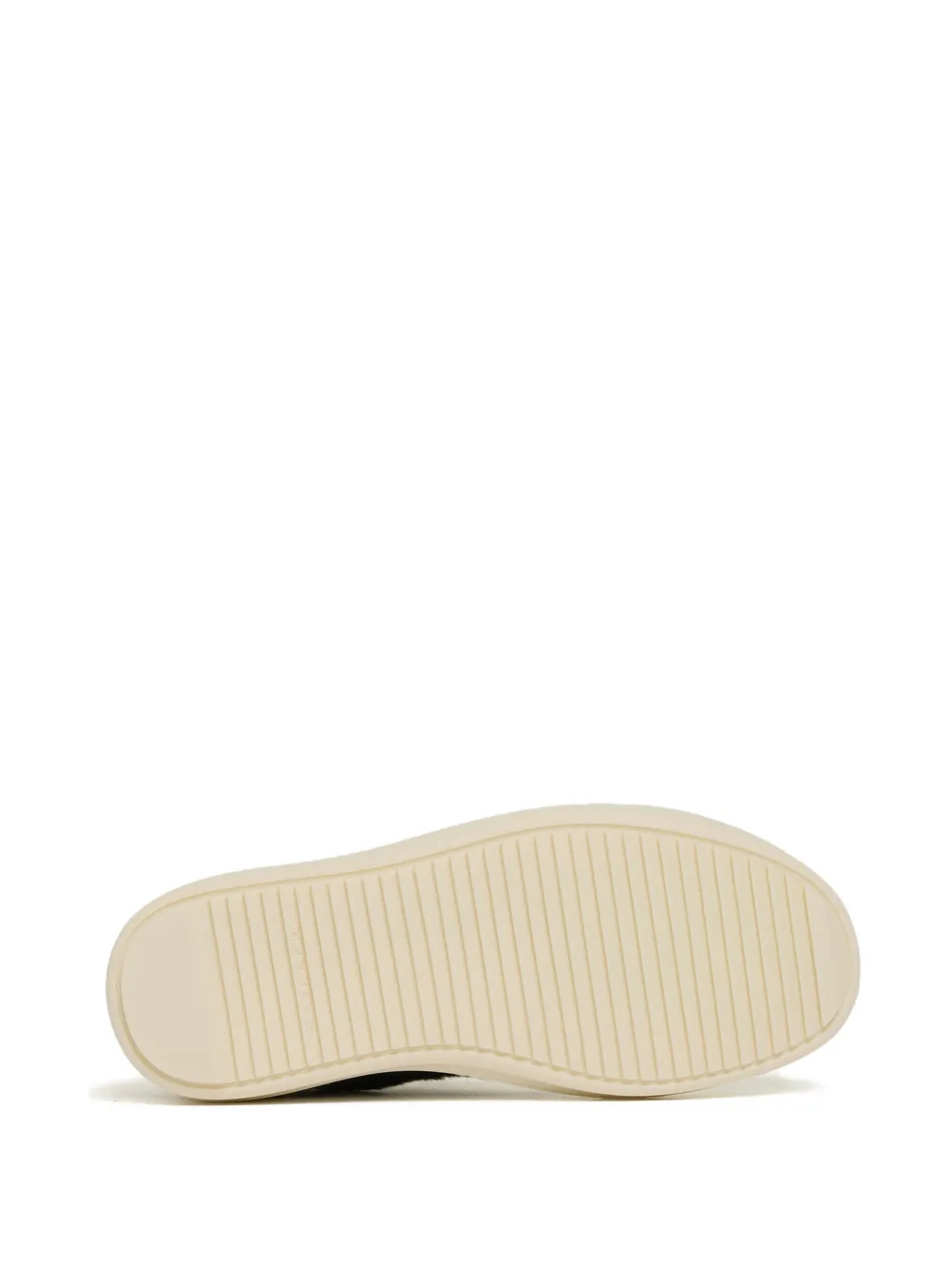 Rick Owens DRKSHDW suede-panel trainers Zwart