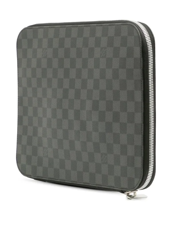 Louis Vuitton Pre-Owned 2016 Damier Graphite Horizon Laptop Sleeve