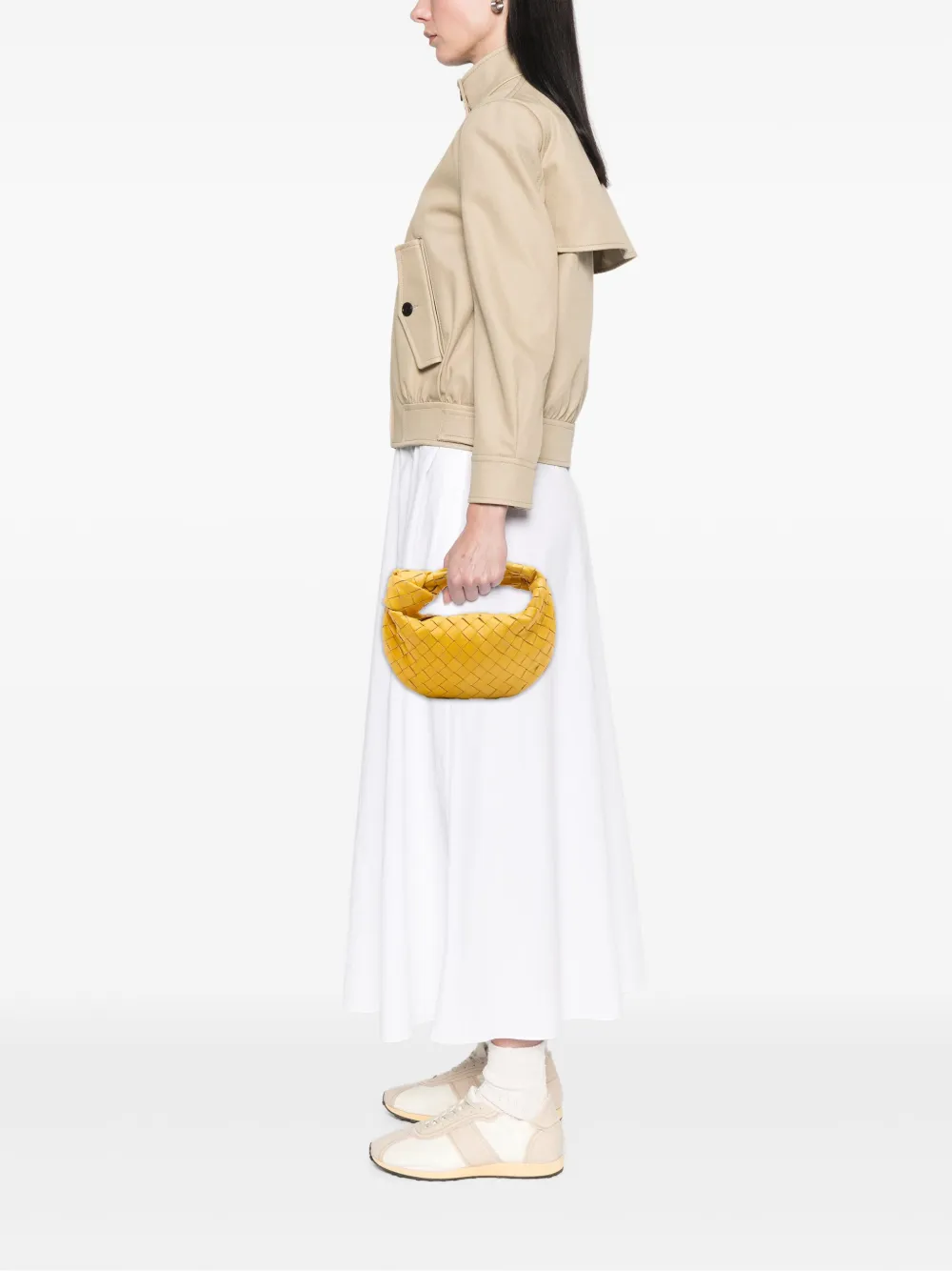 Bottega Veneta Pre-Owned 2012-2025 Mini Nappa Intrecciato Jodie hobo bag | Pre-Owned | Image 2