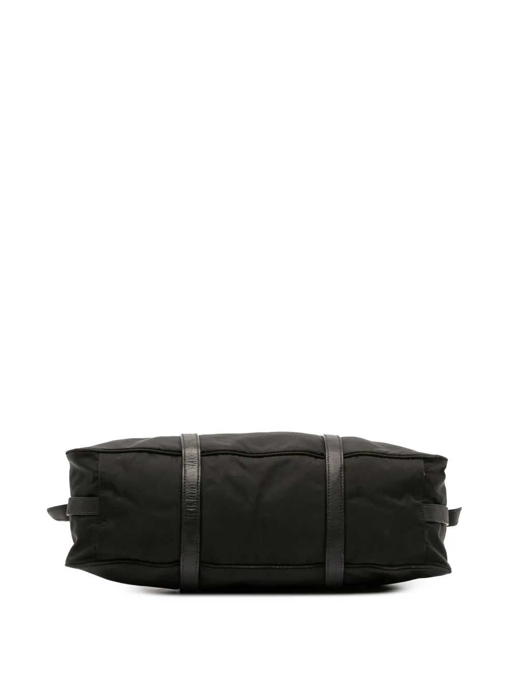 Pre-owned Prada 2000-2025 Tessuto Satchel In Black