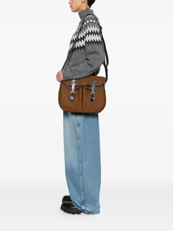 BRADY Ariel Buckled Shoulder Bag | Brown | FARFETCH