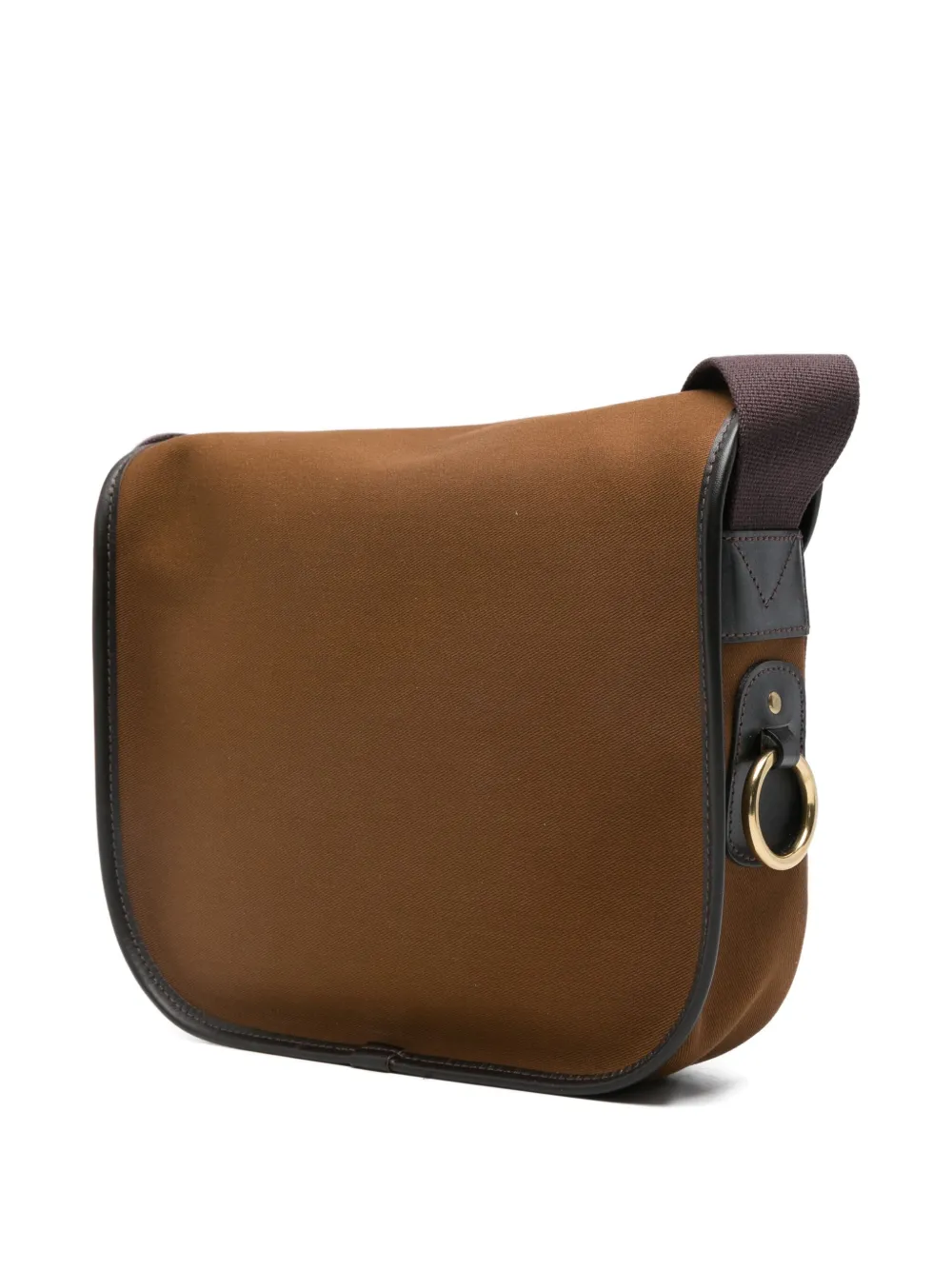 BRADY Stour boekentas met leren afwerking Bruin