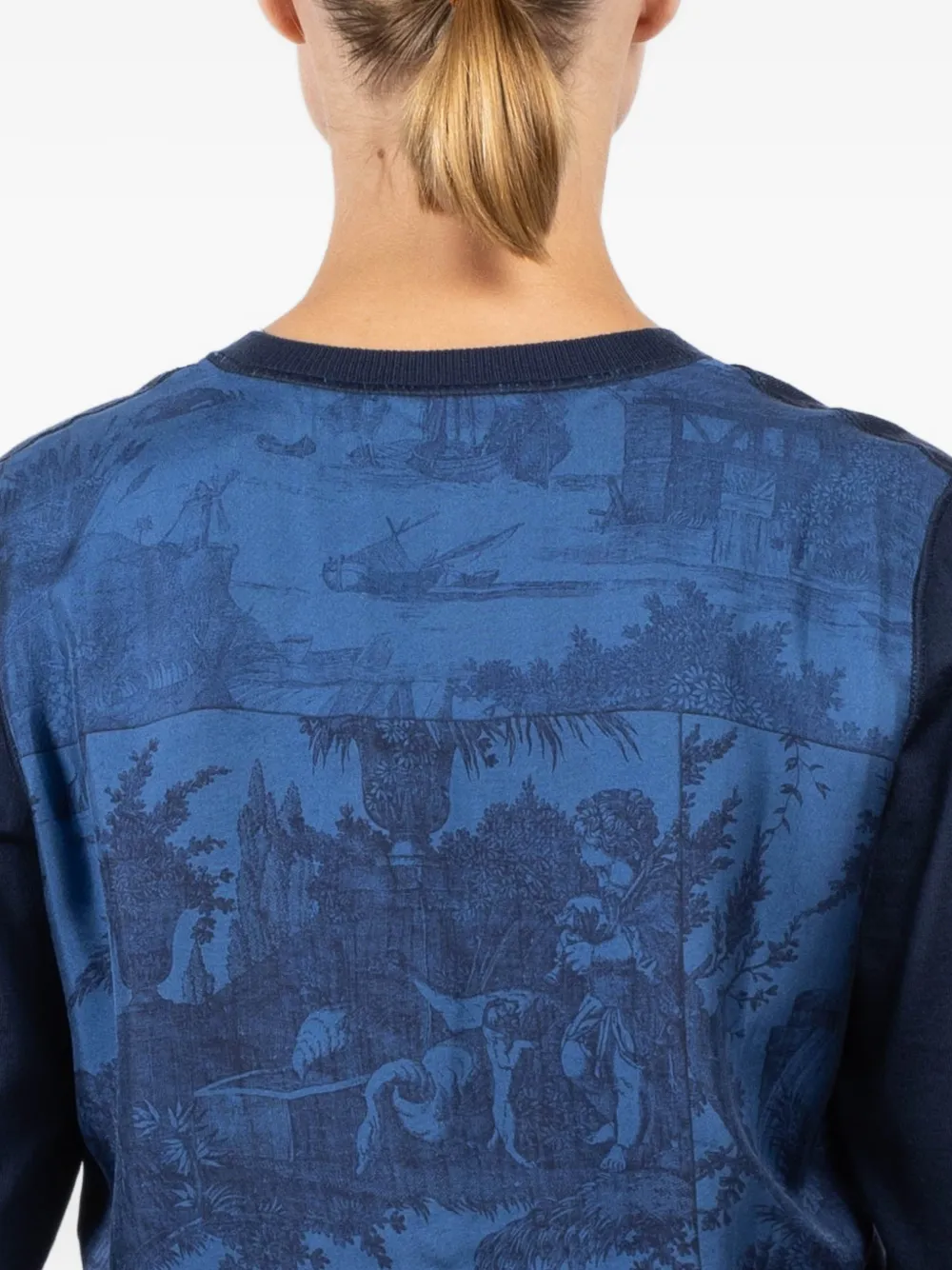 Pierre-Louis Mascia Vest met vlakken Blauw