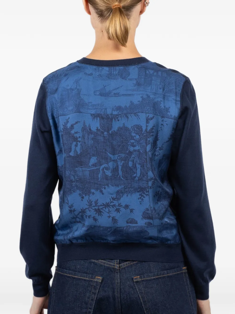 Pierre-Louis Mascia Vest met vlakken Blauw