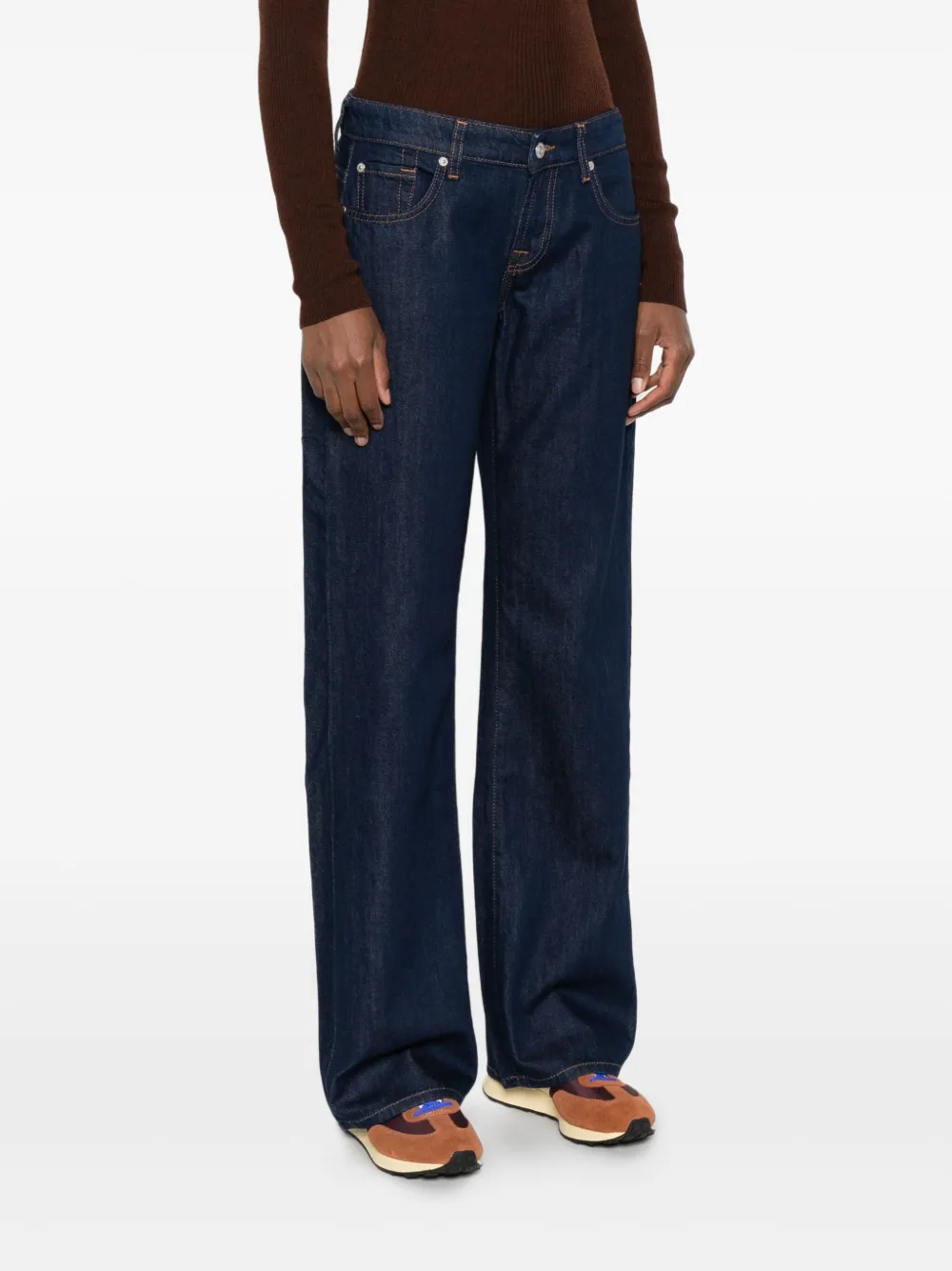 7 For All Mankind Katoenen jeans Blauw