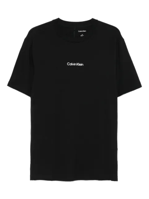 Calvin Klein logo-embroidered crew-neck T-shirt