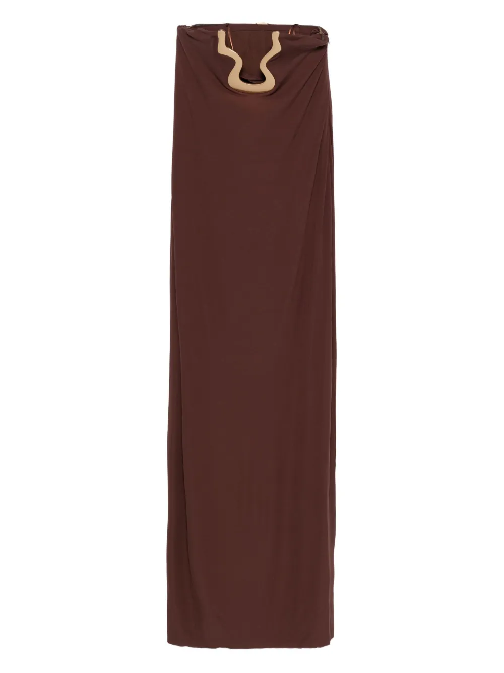 Cult Gaia April cut-out maxi dress | Brown | Image 1