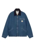 Carhartt WIP OG Detroit corduroy-collar denim jacket - Blue