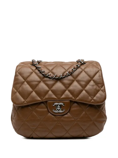 CHANEL Pre-Owned 2011 CC Quilted Lambskin 3 Flap shoulder bag