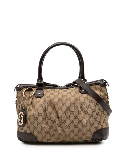 Gucci Pre-Owned 2016-2025 GG Canvas Sukey satchel