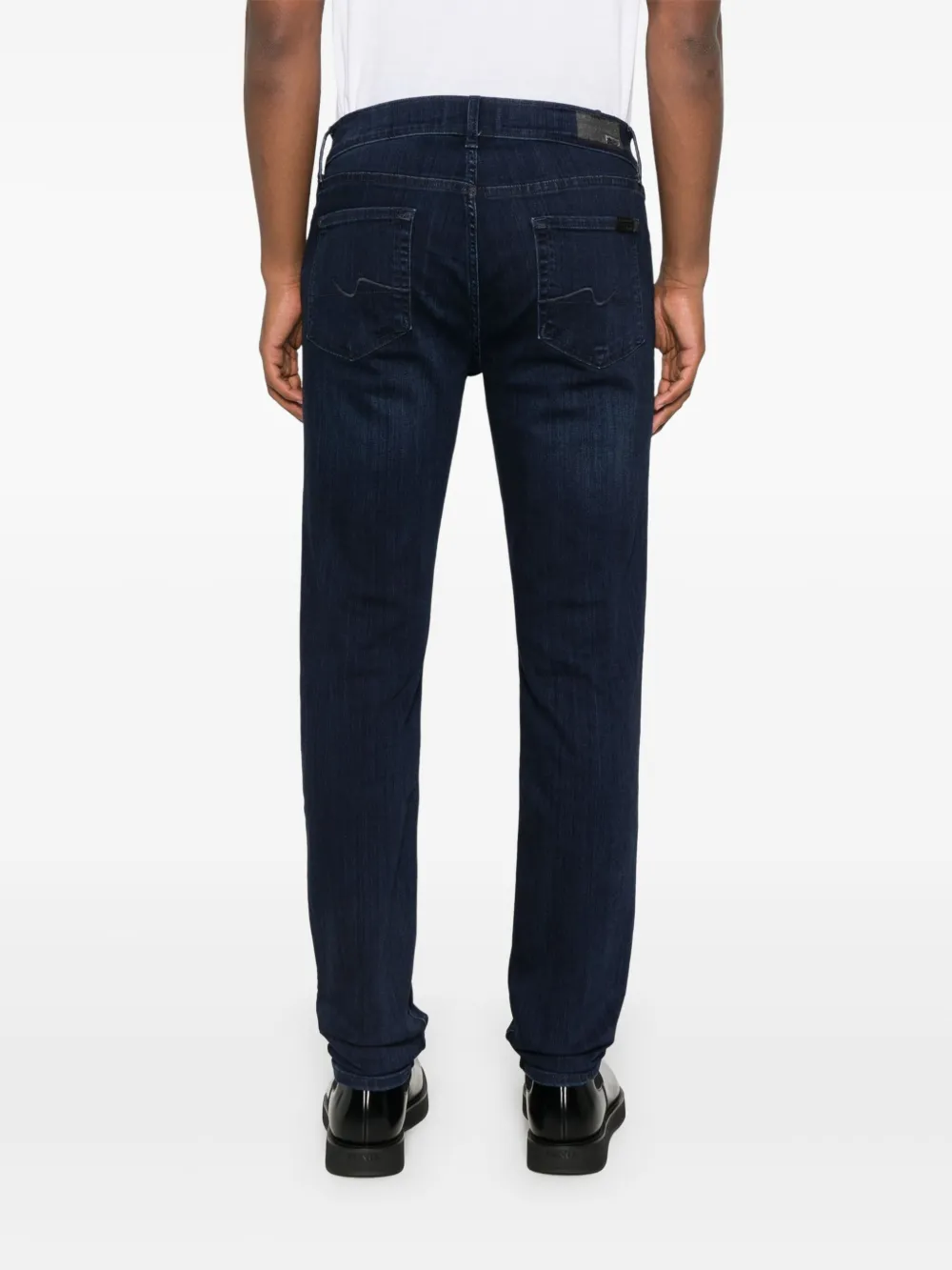 7 For All Mankind Skinny jeans Blauw