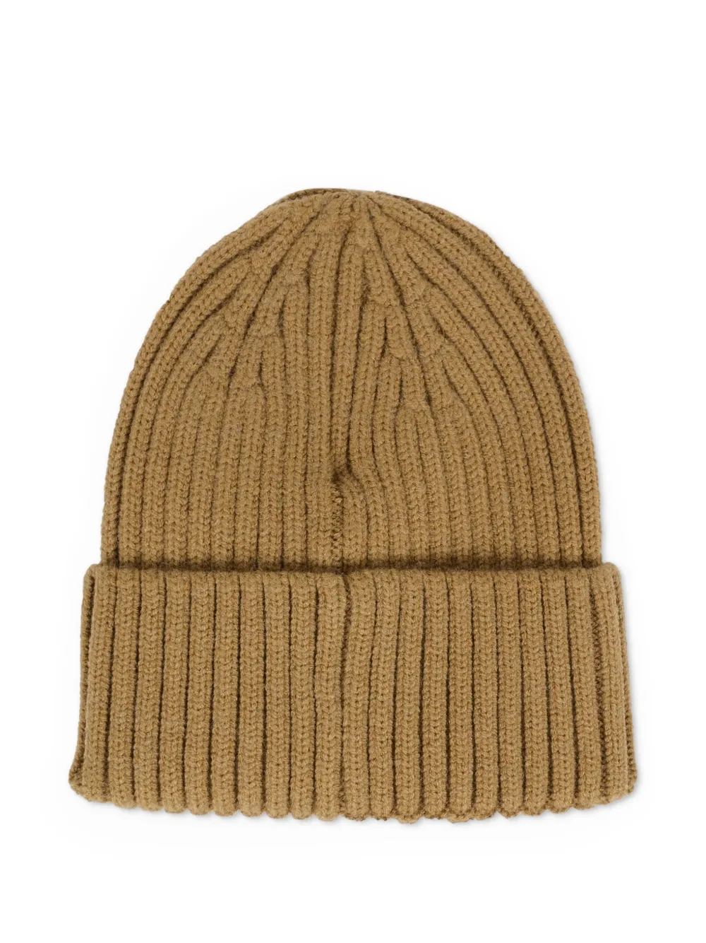 Timberland Kids Geribbelde muts met logopatch Bruin