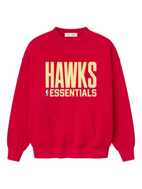 FEAR OF GOD ESSENTIALS sudadera Hawks con detalle gráfico en colaboración con Atlanta 