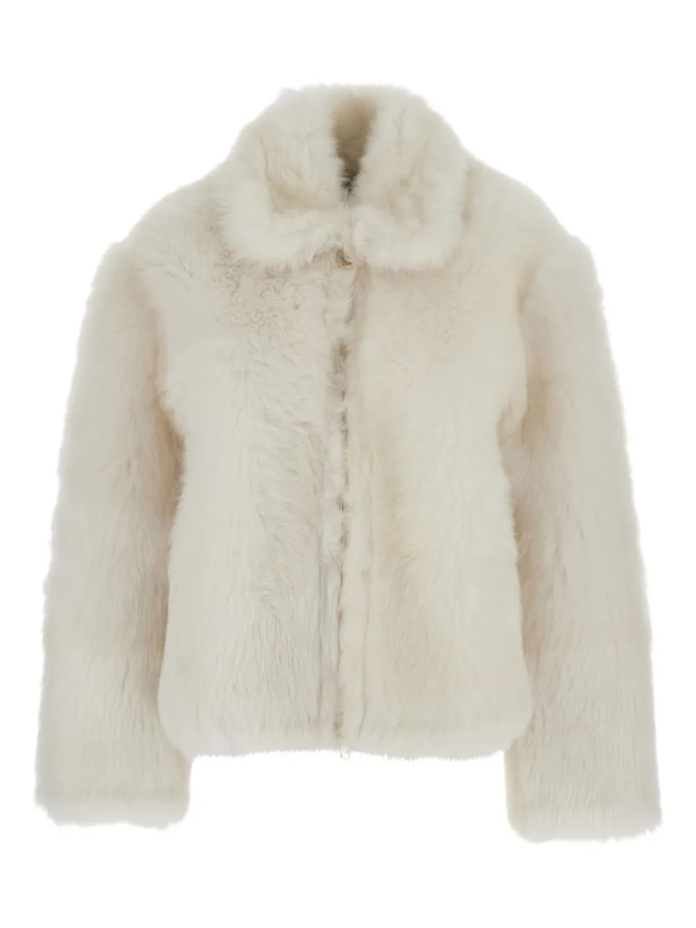 Fabiana Filippi shearling coat | White | Image 1