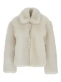 Fabiana Filippi shearling coat - White