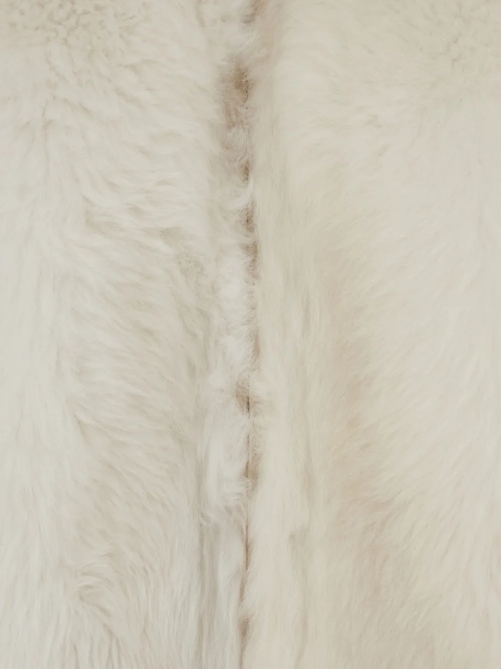 Fabiana Filippi Lammy coat Wit