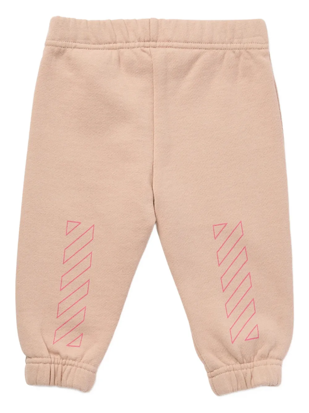  Off-white Kids Embroidered Trousers - Neutrals 