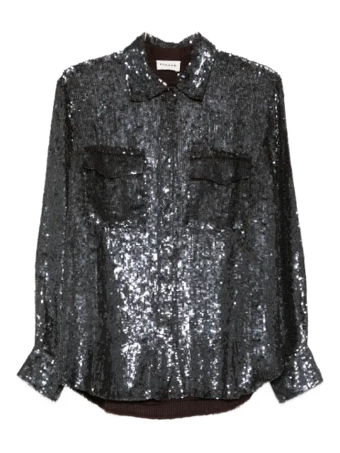 P.A.R.O.S.H. sequinned pocket shirt