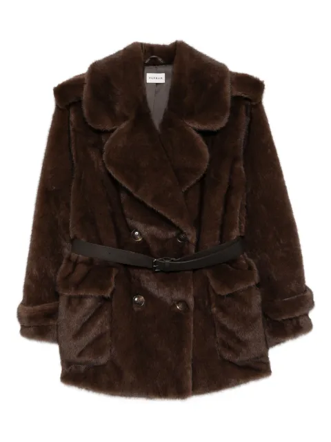 P.A.R.O.S.H. belted double-breasted coat
