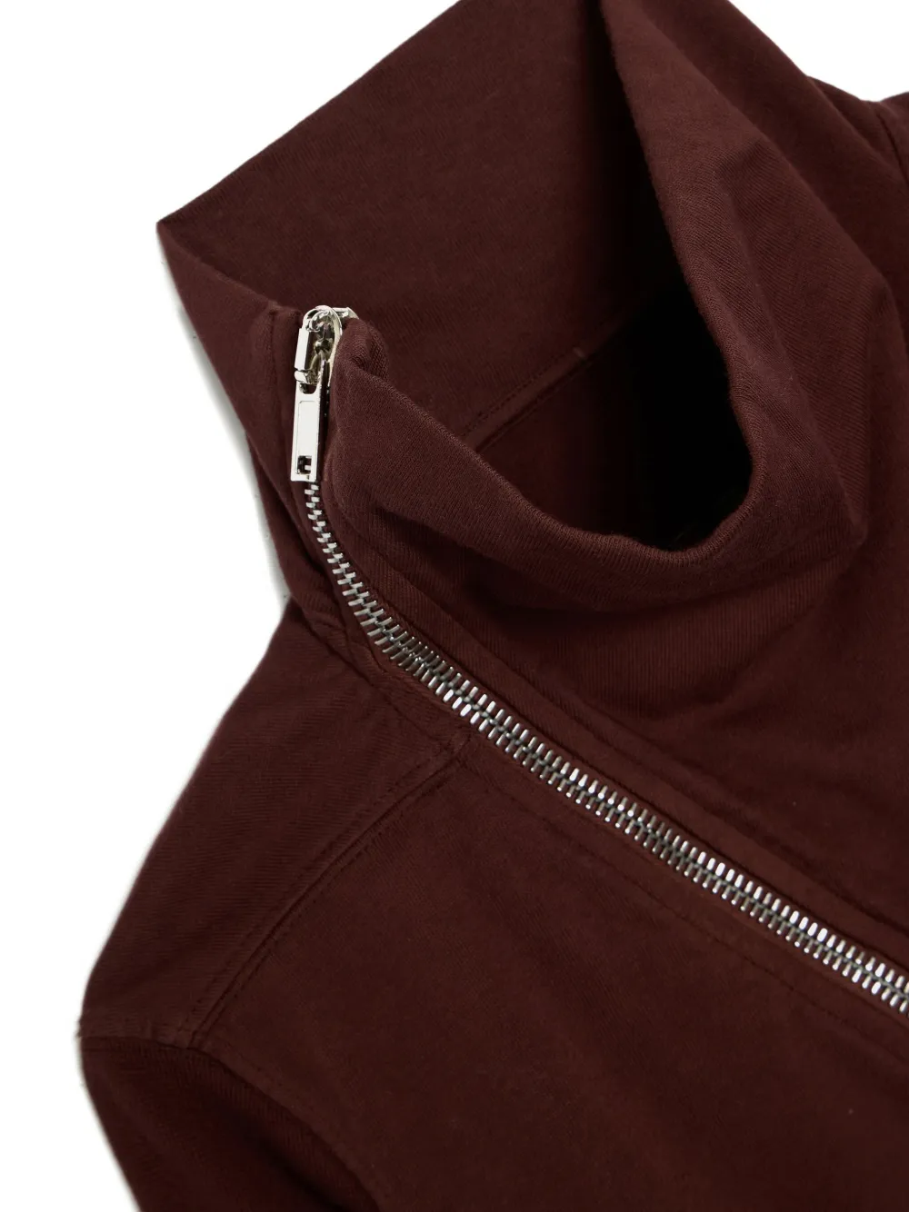 Rick Owens DRKSHDW Sweater met rits Bruin