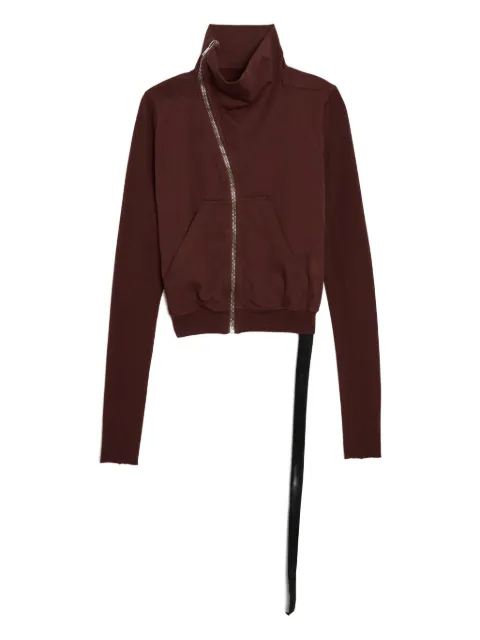 Rick Owens DRKSHDW zip-fastening sweatshirt