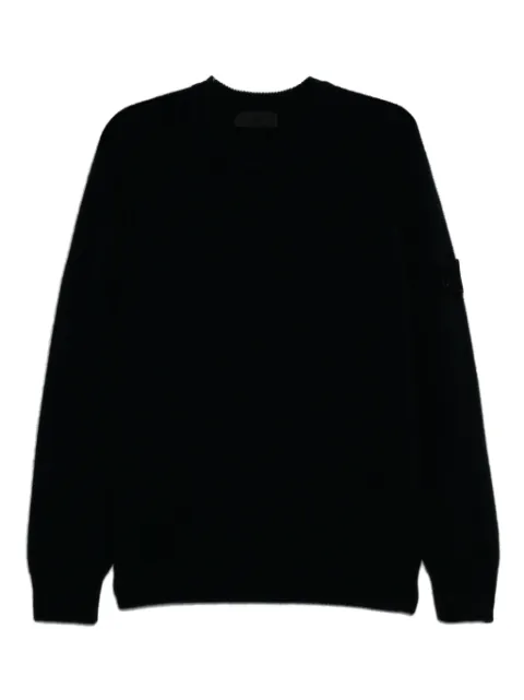 Stone Island logo-patch jumper