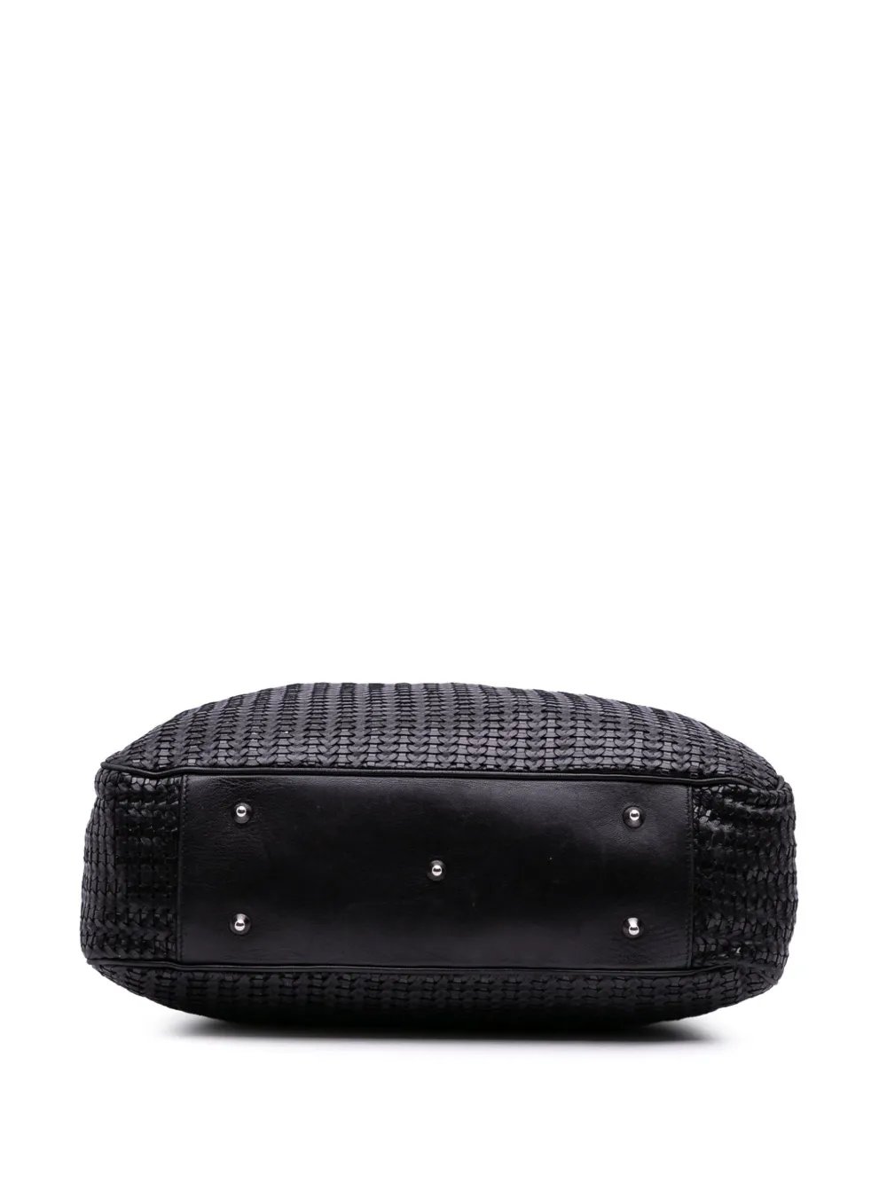 Christian Dior Pre-Owned 2008 ラージ ウーブン ラムスキン