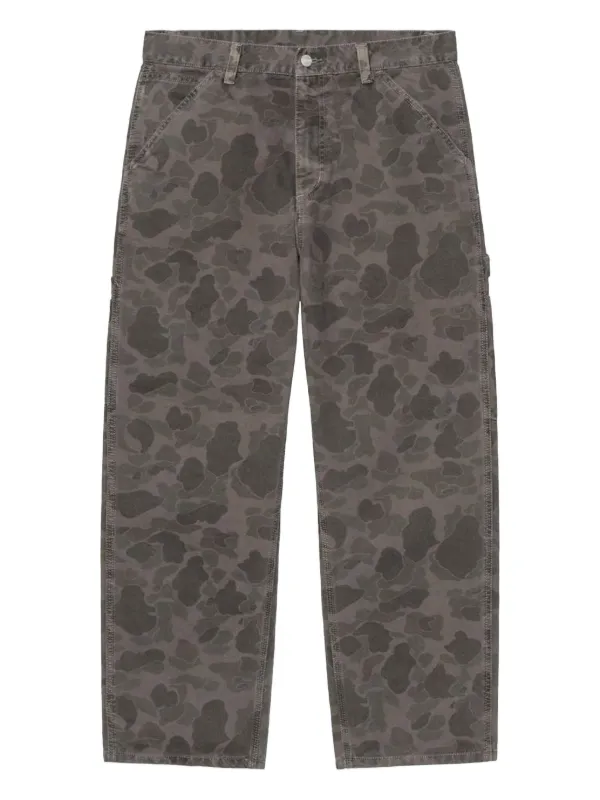 Carhartt WIP カモフラージュ パンツ | ブラウン | FARFETCH JP