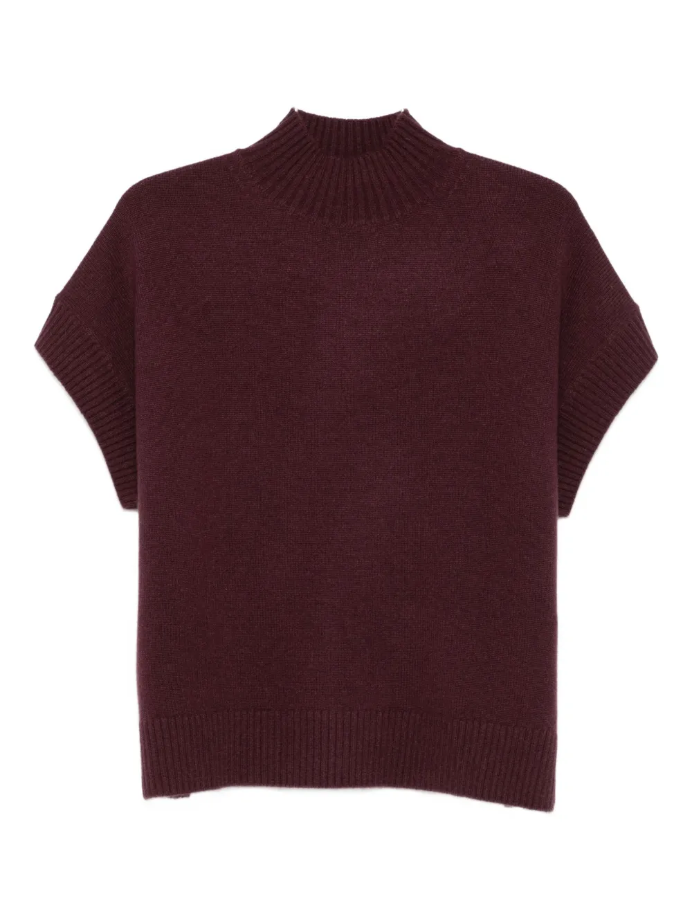 JOSEPH high-neck knitted top - パープル JOSEPH high-neck knitted top - パープル