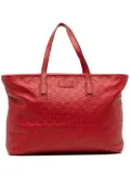 Gucci Pre-Owned 2016-2025 Large Guccissima tote bag - Red