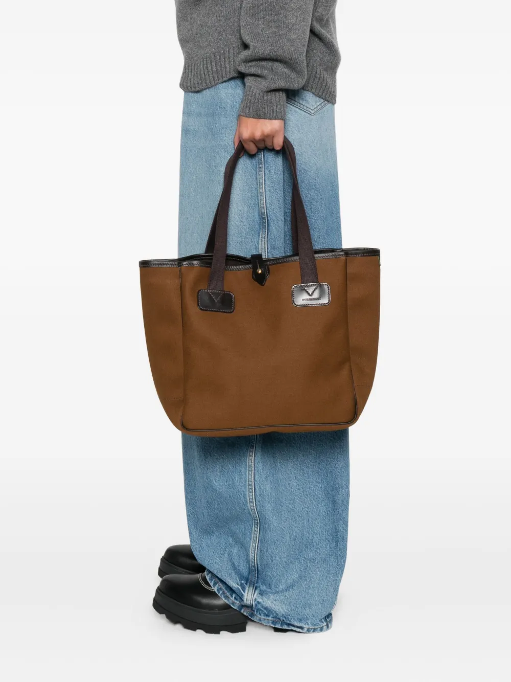 BRADY leather-trimmed tote bag | Image 2