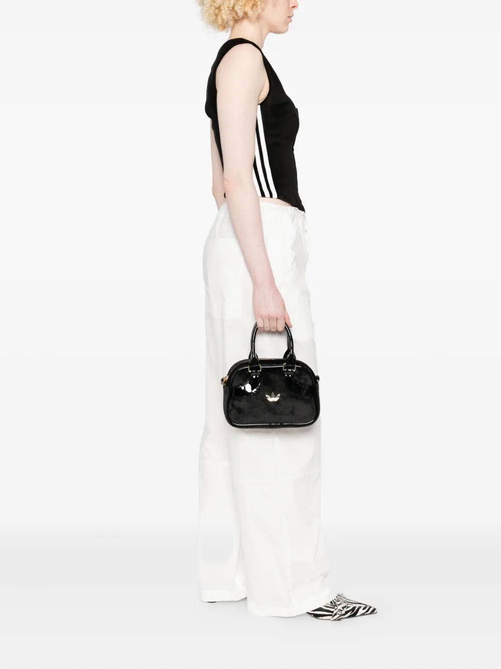 adidas logo-plaque tote bag | Image 2